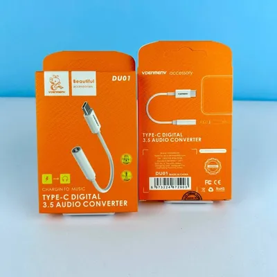 Vdenmenv Type-C Digital 3.5 Audio Converter DU01