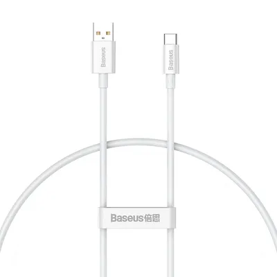 Baseus Superior Series Fast Charging Data Cable USB to Type-C 100W 0.25m Moon Wh