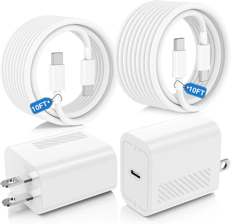 40W USB-C Power ADapter Usb-C & Cable for iP 17 Series