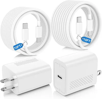 40W USB-C Power ADapter Usb-C & Cable for iP 17 Series