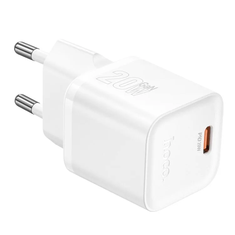 Hoco N64 Ingenious single port PD20W charger(EU) white