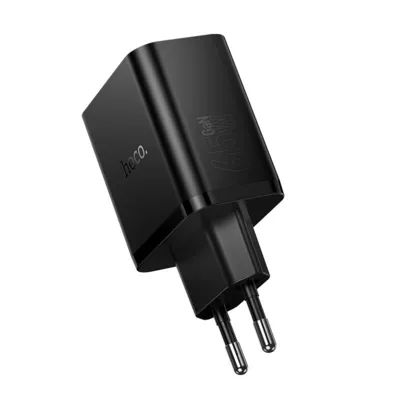 Hoco N75 Grande 65W(2C1A) charger(EU) black