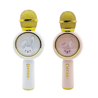 Karaoke Speaker Microphone BAby Rabbit X6