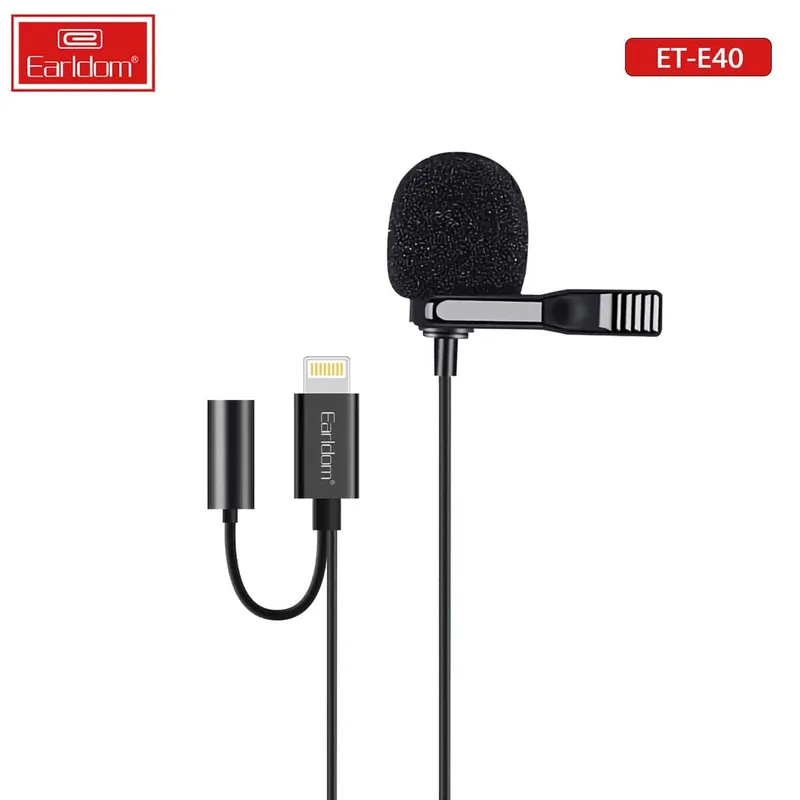 Earldom Lighting Mini Microphone ET-E40