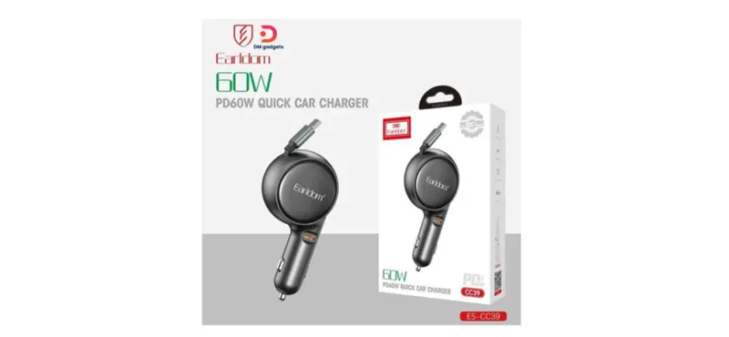 Earldom PD60W Quick Car Charger CC39