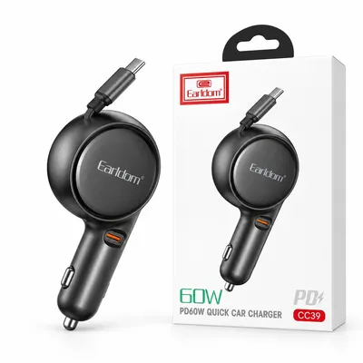 Earldom PD60W Quick Car Charger CC39