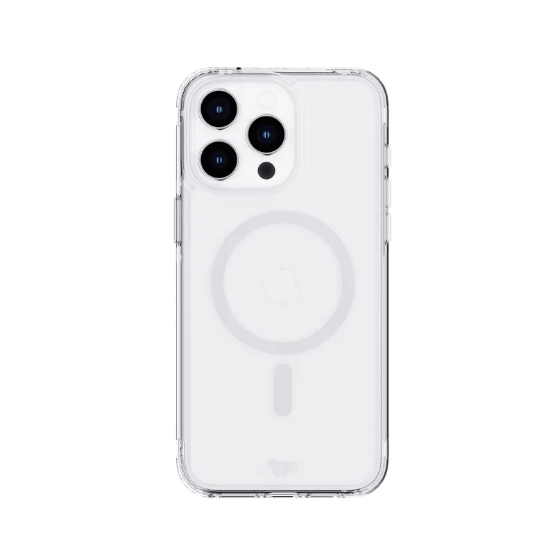 კრისტალურად გამჭვირვალე ქეისი IC-ით iPhone 15 Pro Max-ისთვის