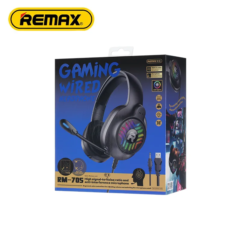 REMAX Gaming Wired Headphone RM-705