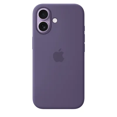 სილიკონის ქეისი Purple Fog iPhone 17-ისთვის
