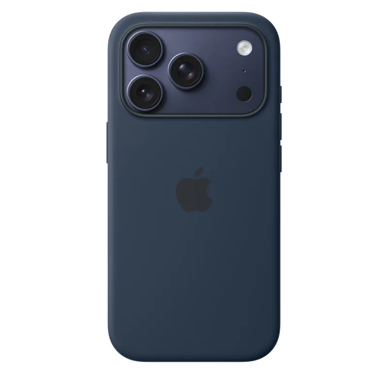 სილიკონის ქეისი iPhone 17-ისთვის, Midnight