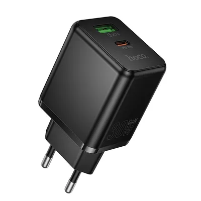 Hoco C157A Smart PD30W+QC3.0 multi-protocol charger(EU) black
