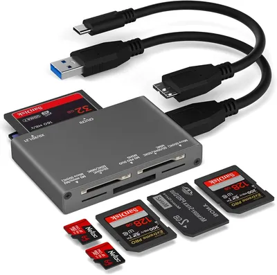 Earldom 7in1 Universal Card REader CR02