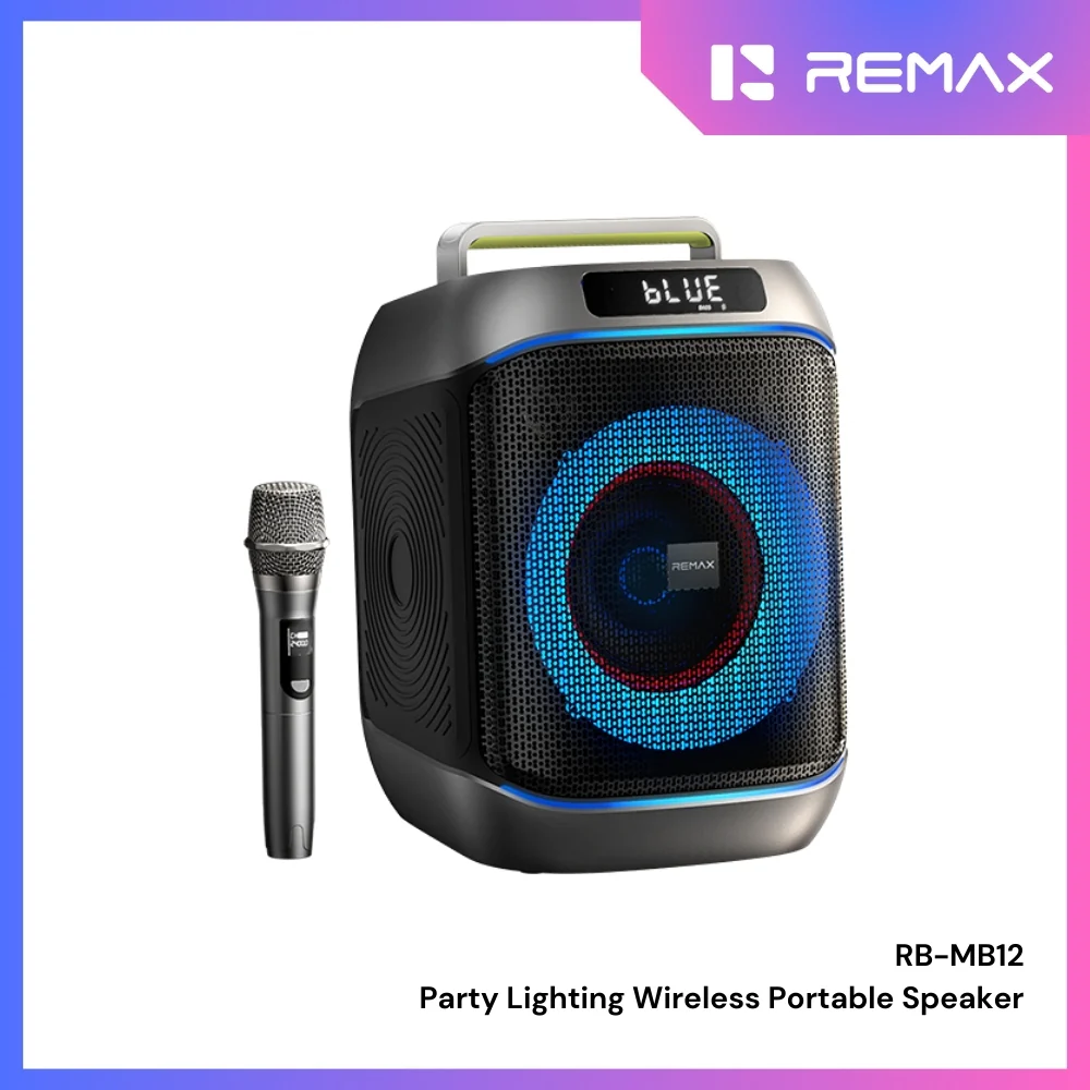 REMAX RB-MB12 60W Party Lighting Wireless Portable Speaker