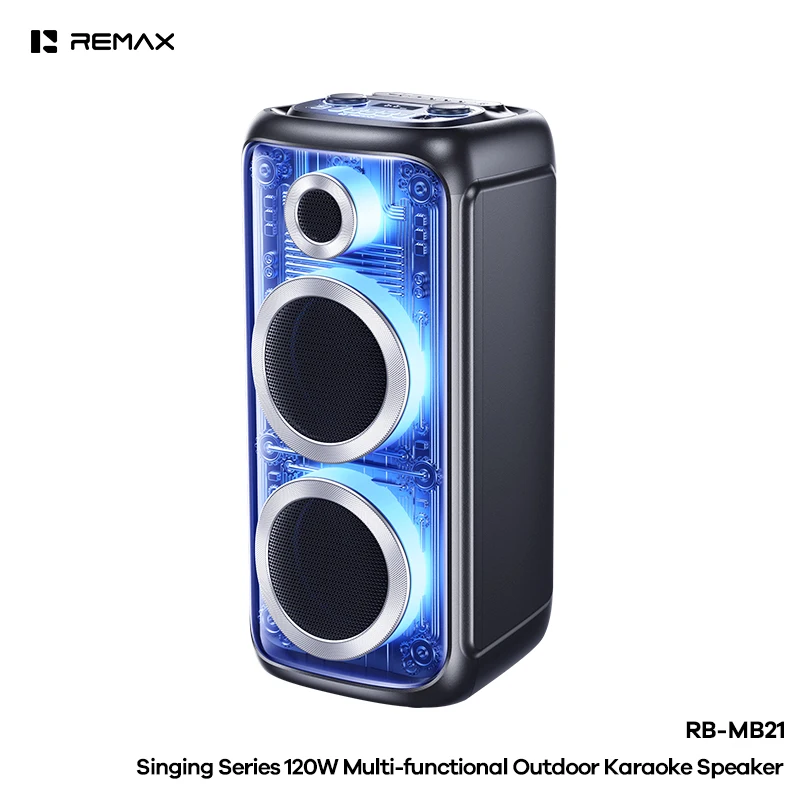 REMAX Singing Series RB-MB21 120W Multi-functional Outdoor Karaoke Speaker