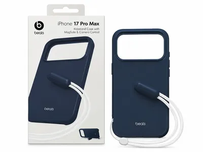 iPhone 17 Pro Max Beats Kickstand Case with Rope – Bedrock B