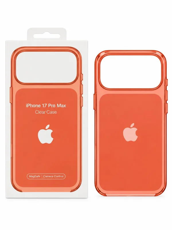 iPhone 17 Pro Max Case – ნარინჯისფერი