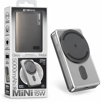 Remax FP-36 Mini Magnetic Wireless Power Bank 5000mAh 20W / 15W