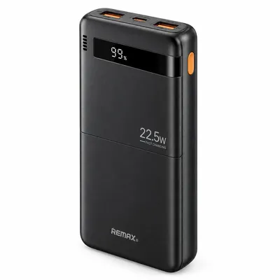 Remax RPP-72 Power Bank 20000mAh 22.5W Fast Charging - Black