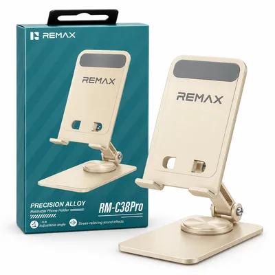 Remax RM-C38 Pro Precision Alloy Rotatable Phone Holder