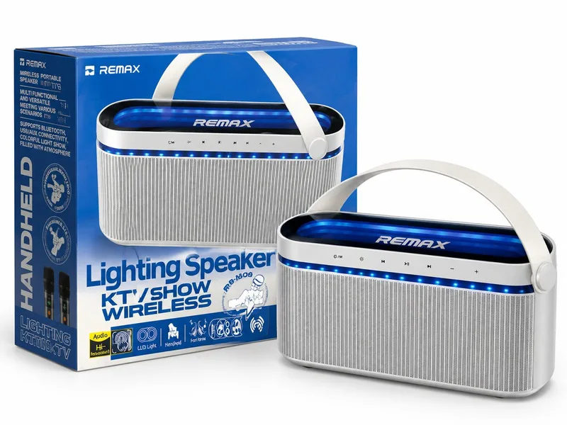 REMAX RB-MB09 Lighting Speaker KTV Show Wireless