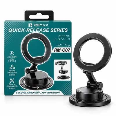 Remax RM-C07 Quick-Release Magnetic Car Holder