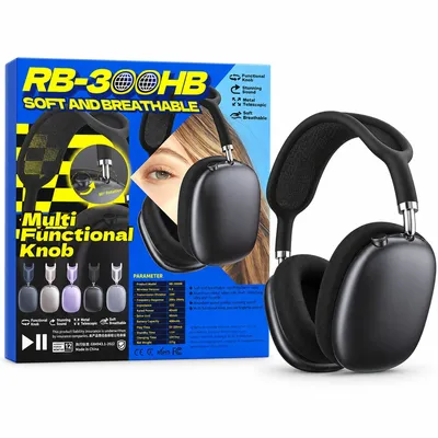 Remax Headphones RB-300HB Black
