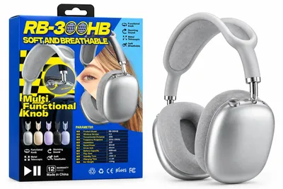 Remax Headphones RB-300HB SILVER