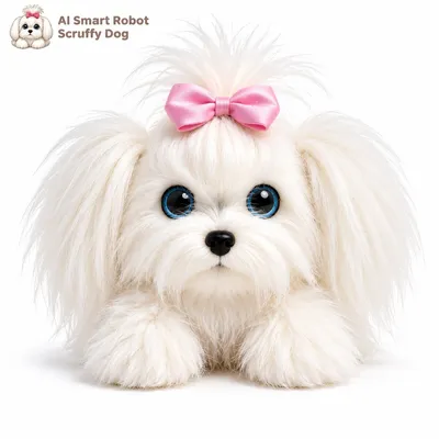 AI Smart Robot Scruffy Dog