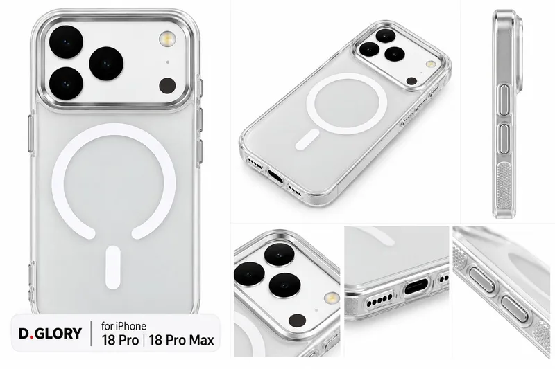 D.GLORY დამცავი ქეისი iPhone 18 Pro / 18 Pro Max-ისთვის