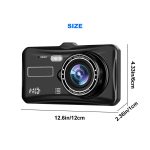 მანქანის ვიდეოკამერა Dual Lens Vehicle Blackbox DVR - Image 8
