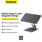 Baseus MagStable Series Magnetic Tablet Stand for Pad 10.9″/11″ Space Grey - Image 5