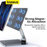 Baseus MagStable Series Magnetic Tablet Stand for Pad 10.9″/11″ Space Grey - Image 4