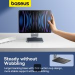 Baseus MagStable Series Magnetic Tablet Stand for Pad 10.9″/11″ Space Grey - Image 3