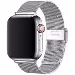 Apple Watch Band Metal BD-21 შავი-ოქრო - Image 3
