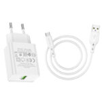 Borofone BN5 Sunlight single port QC3.0 charger set(Type-C)(EU)