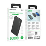 Borofone BJ55 Graceful power bank(10000mAh) Black - Image 2