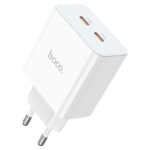 Hoco C106A Leisure single port charger(EU) White - Image 2