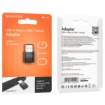 Borofone BV18 USB male to Type-C female USB2.0 adapter