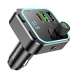 Borofone BC53 Highway PD20W+QC3.0 car BT FM transmitter - Image 2