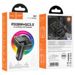 Hoco E81 Fantasy PD30W+QC3.0 car BT FM transmitter