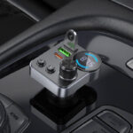Hoco E86 Alegria 48W dual port PD30W+QC3.0 car BT FM transmitter - Image 4