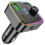 Hoco E81 Fantasy PD30W+QC3.0 car BT FM transmitter - Image 4
