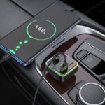 Hoco E81 Fantasy PD30W+QC3.0 car BT FM transmitter - Image 5