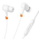 Borofone BM92 Refined universal earphones with microphone White - Image 2