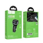 Hoco Z58A Rank 48W dual port PD30W+QC3.0 car charger