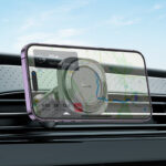 Hoco H28 Rainbow ring magnetic car holder(air outlet) - Image 2