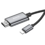 Hoco UA27 HD on-screen cable iP to HDTV metal gray