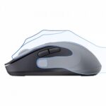 OS-Baseus F02 Ergonomic Wireless Mouse Bluetooth Single Cosmic Black - Image 3