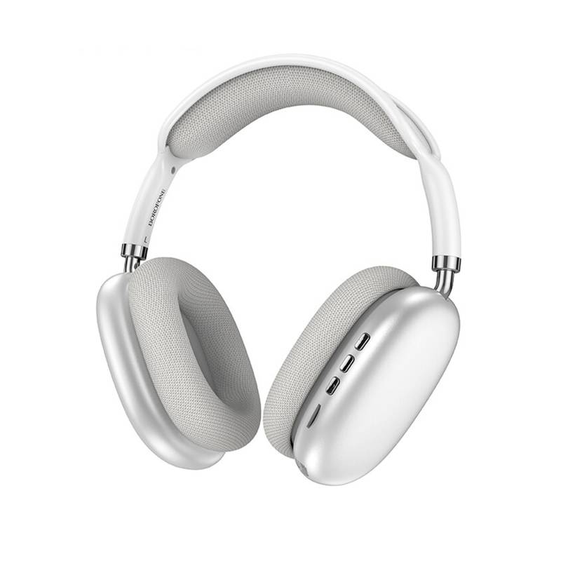 804176.media_.silver.01.jpg ყურსასმენი Borofone BO22 Elegant BT headphones - Image 1