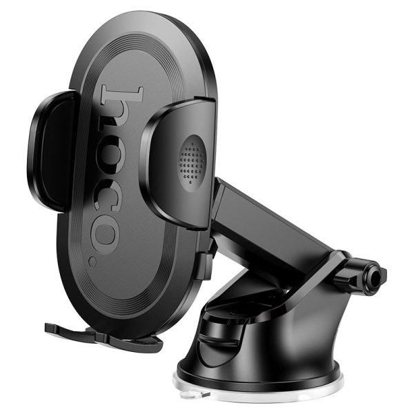 Hoco H54 Brusco ultra-thin push-type car holder(center console)